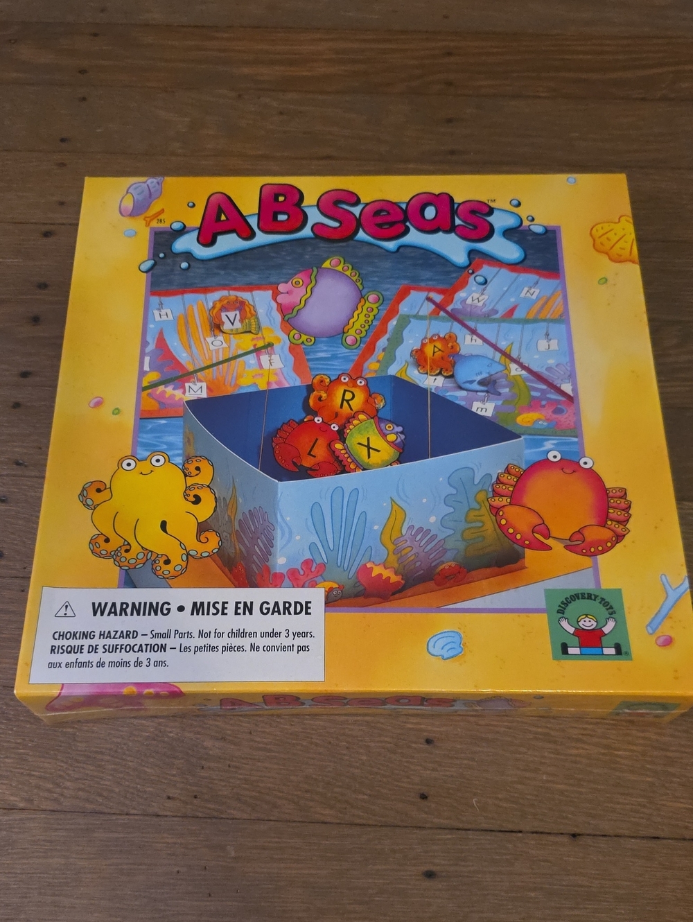 Discovery Toys: ABSeas Kids Fishing Game- Helps Learn English Alphabet :NEW